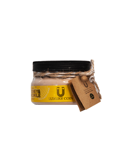 ماسک صورت و بدن عسل و بابونه ۳۰۰ گرمی