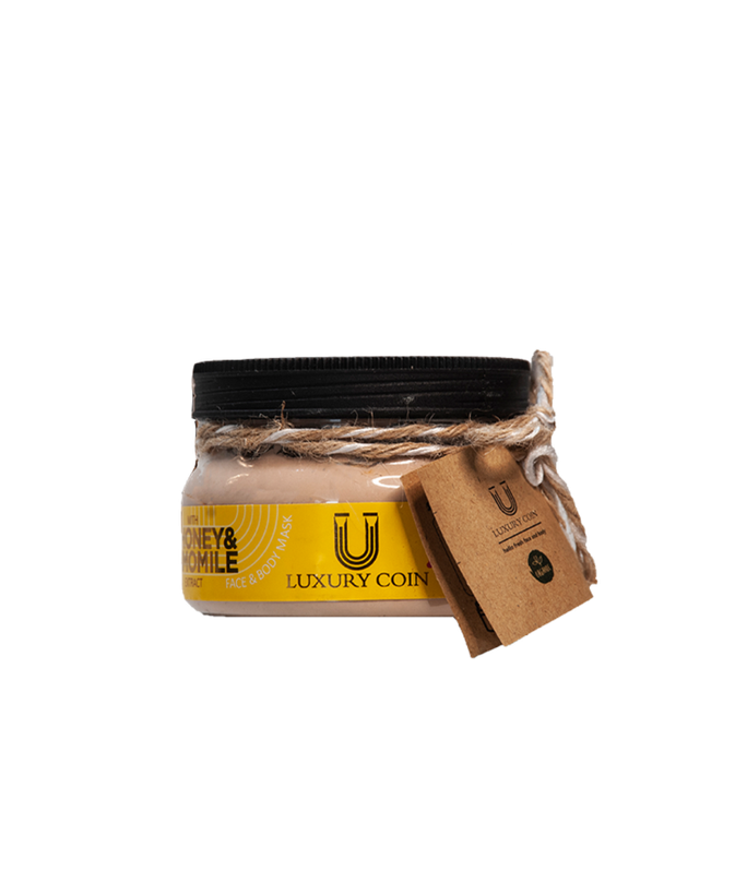 ماسک صورت و بدن عسل و بابونه ۳۰۰ گرمی