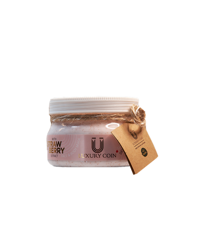 ماسک اسکراب صورت و بدن توت فرنگی ۳۰۰ گرمی