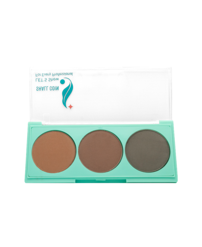 پالت سایه چشم ۳ عددی شماره ۶۰۲ - شال کوین