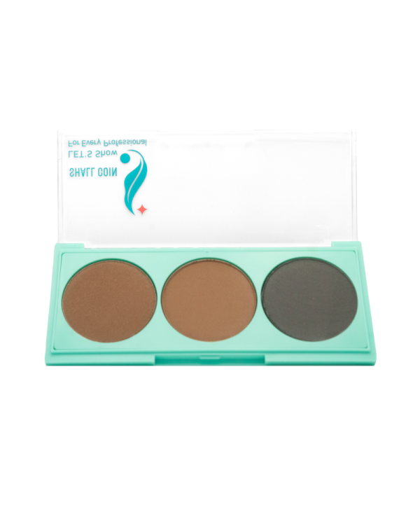 پالت سایه چشم ۳ عددی شماره ۶۰۱ - شال کوین